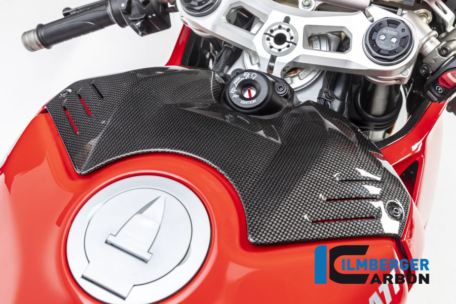 Ilmberger Carbon Upper fuel tank Cover Gloss Panigale V4/V4S/V4R