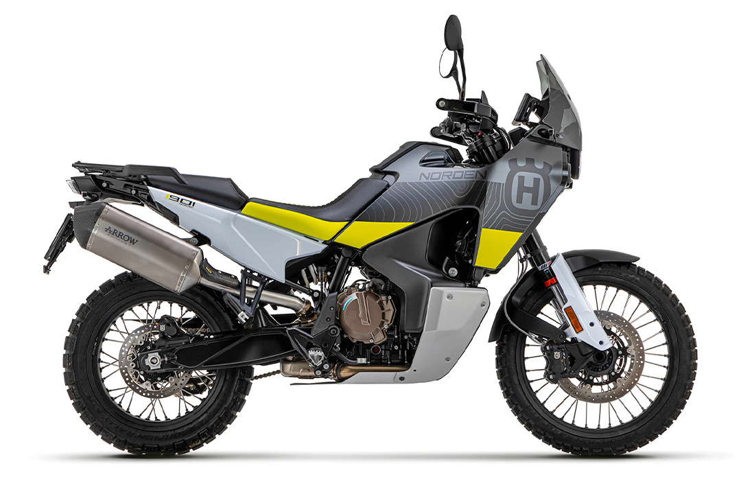 ARROW SONORA Titanium Exhaust for Husqvarna Norden 901 2022- / KTM 890 Adventure 2021- / KTM 790 Adventure 2019- / 890 SMT 2023-