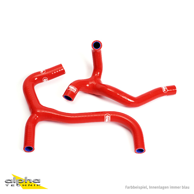 SAMCO SPORT Red Silicone Hose Kit for Honda CRF450R Model Year 2003-2004