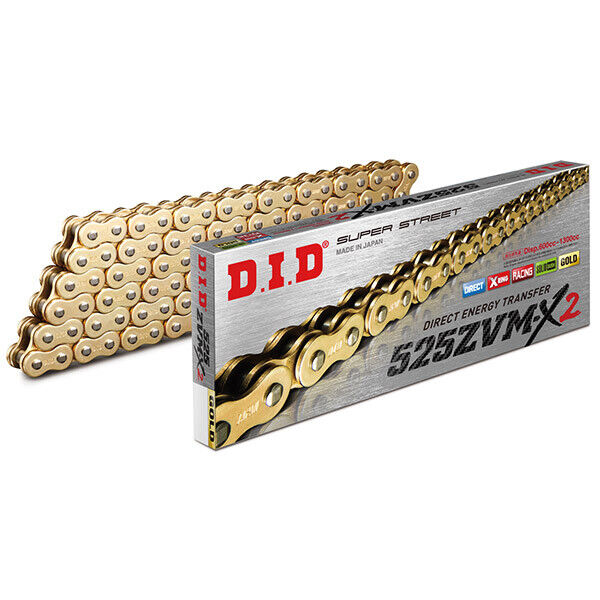 chain DID 525 ZVM-X2 gold G&G