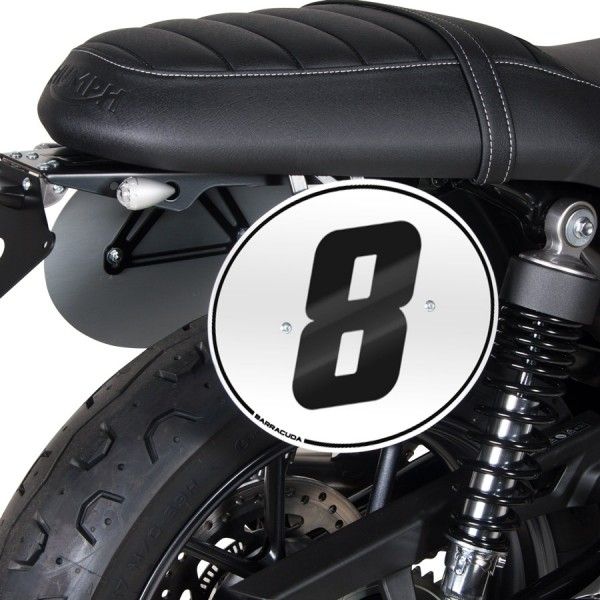 Barracuda Number Plate Triumph Street Twin