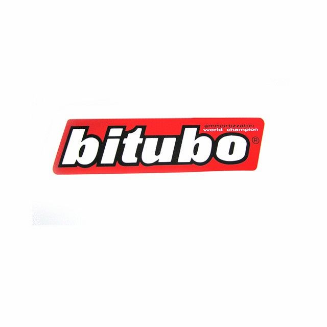 BITUBO Sticker (approx. 13 x 4 cm)