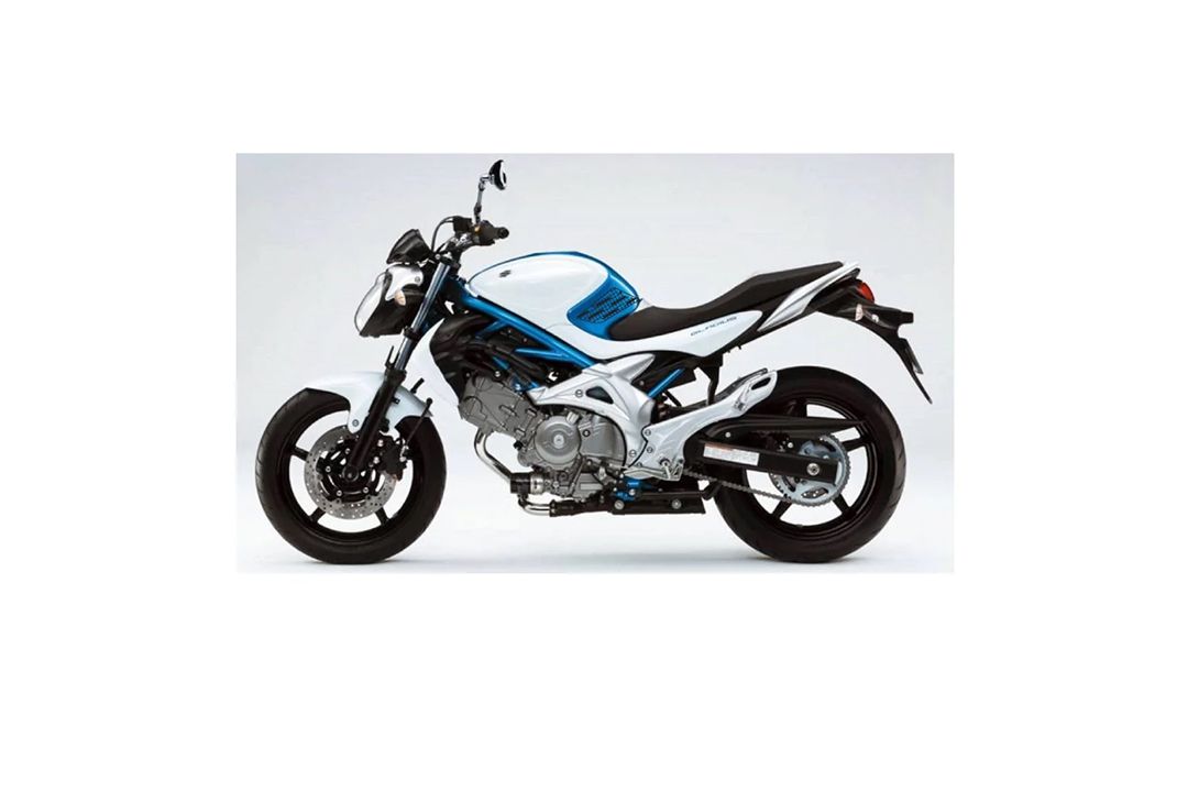 Stompgrip clear, Icon, for Suzuki SFV650 Gladius, 2009-15