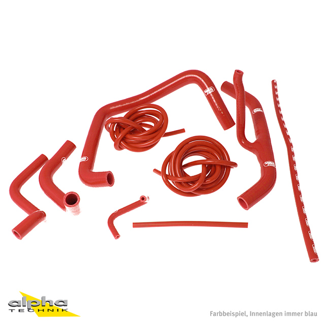 SAMCO SPORT Silicone Hose Kit Red for Honda CBR900RR Model Year 2002-2003