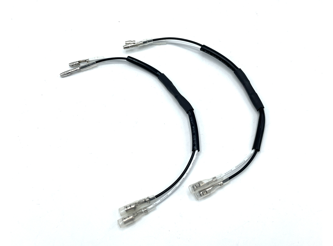 Adapter Cable Set with Integrated Resistors for Accessory LED flasher light, turn signal 100 Ohm