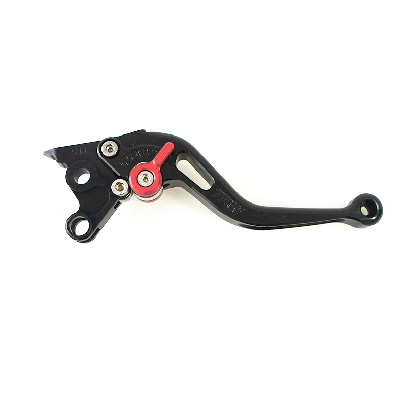 TRW Racing Brake Lever MHR113S, short, black, for various Aprilia and Ducati models