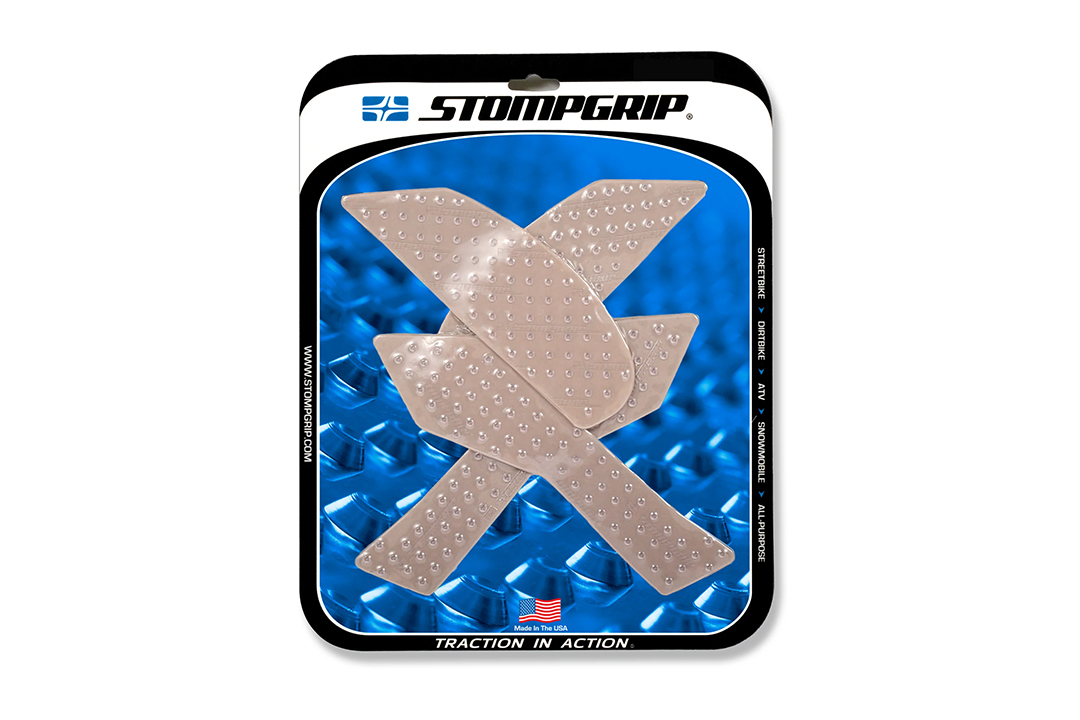 Stompgrip clear, Volcano, for Kawasaki Z900, 2017-2024