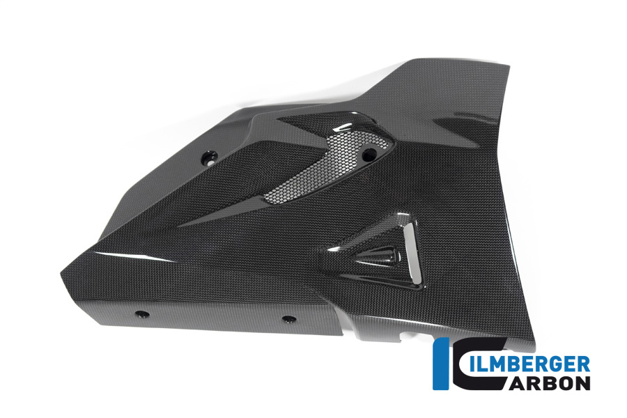 Ilmberger Carbon Belly Pan right side R/S, Glossy, Ducati Diavel 1260, 2019-