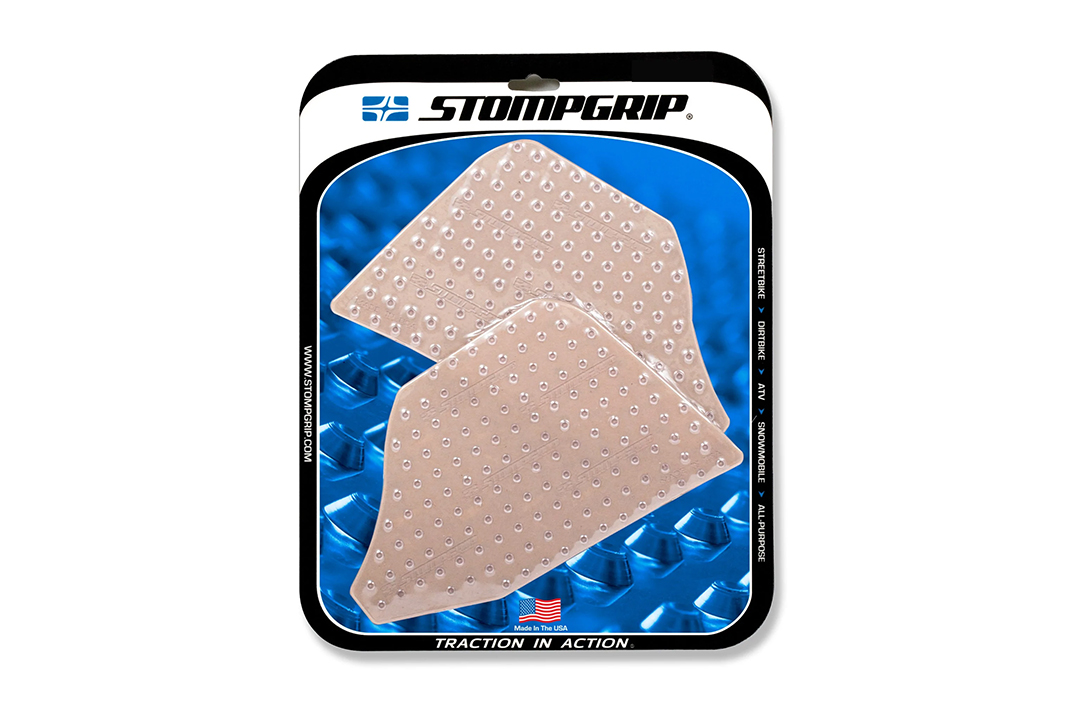 Stompgrip Traction Pad clear, Volcano, Streetbike Traction Kit - Tank Sides, for Ducati Multistrada V4/S/Sport 2022