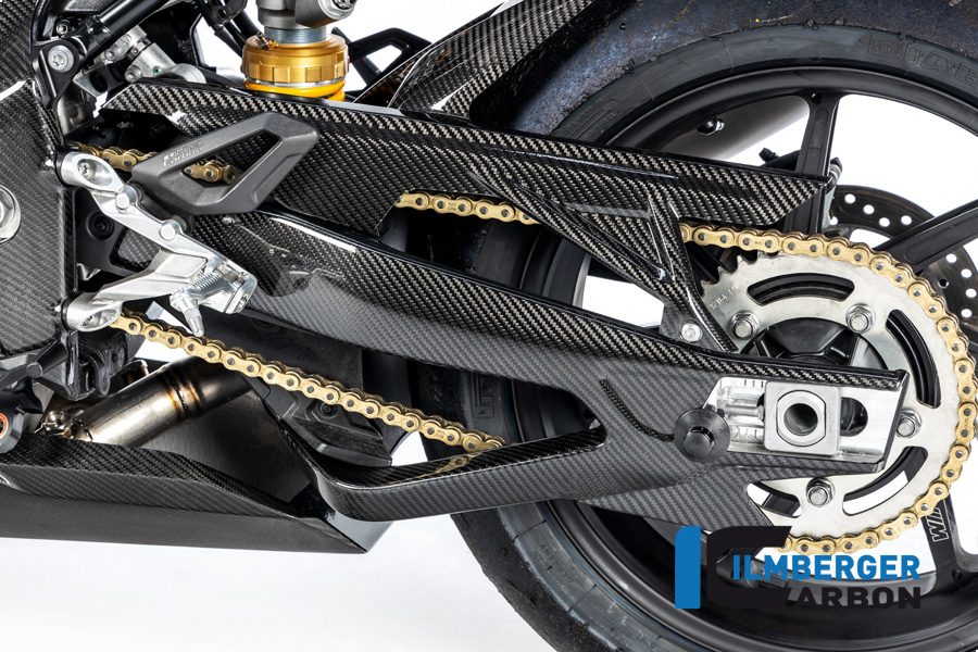 Ilmberger Carbon Swingarm Cover left side L/S, Carbon