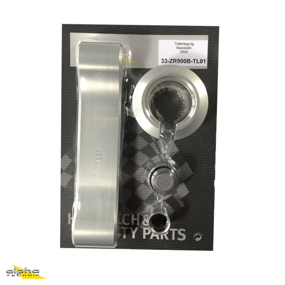 alpha Technik Lowering Kit 30mm for Kawasaki Z900/ABS; Type ZR900D; Model Year 2018-