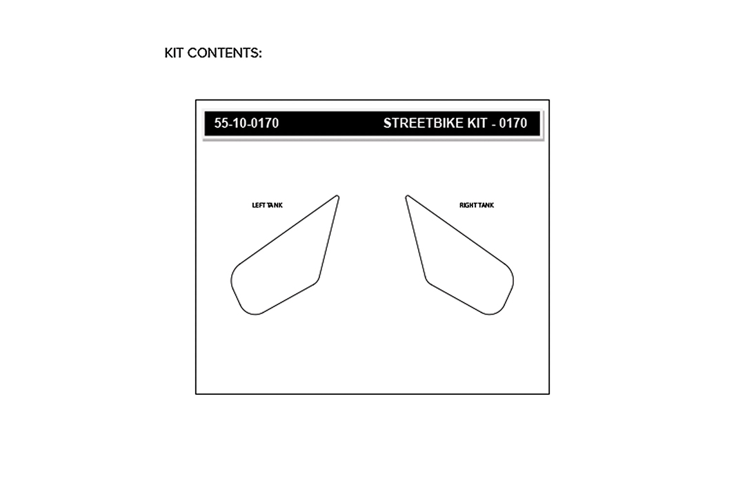 Stompgrip black, Icon, for Zero, S 2013-2023, SR 2014-2023