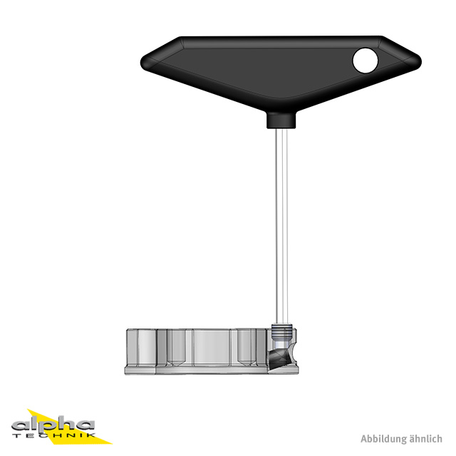 GILLES ACMA nut (steering head) M28x1 red