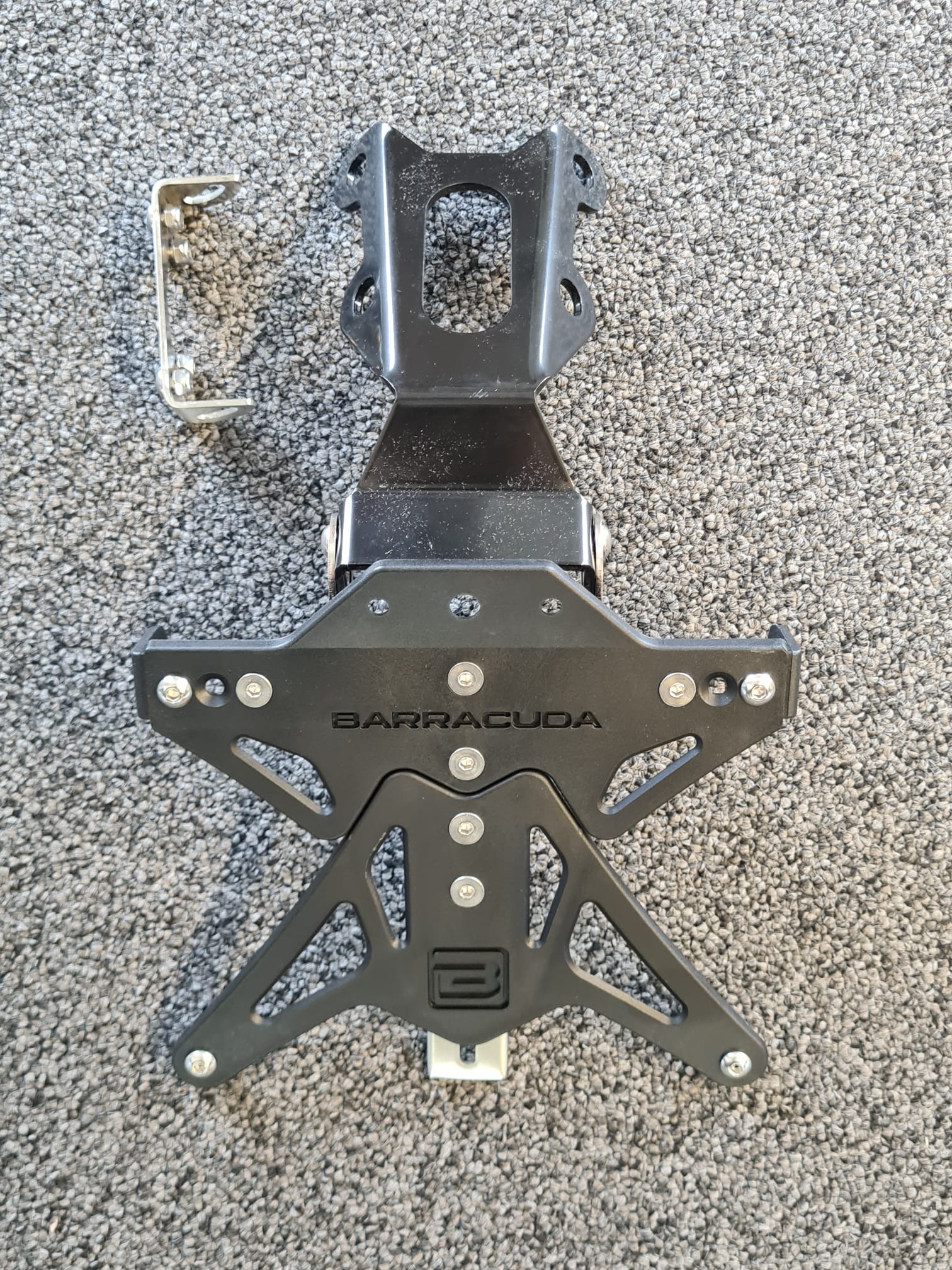 Barracuda License Plate Holder Ducati HyperMotard 796/1100