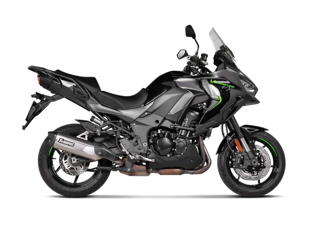 Akrapovic Slip-On Line (Titanium) Exhaust for Kawasaki Versys 1100, 2025-