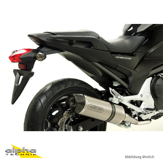 ARROW RACE TECH Exhaust for Honda NC700X/S and NC750X/S and NC700D/750D Integra in Titanium