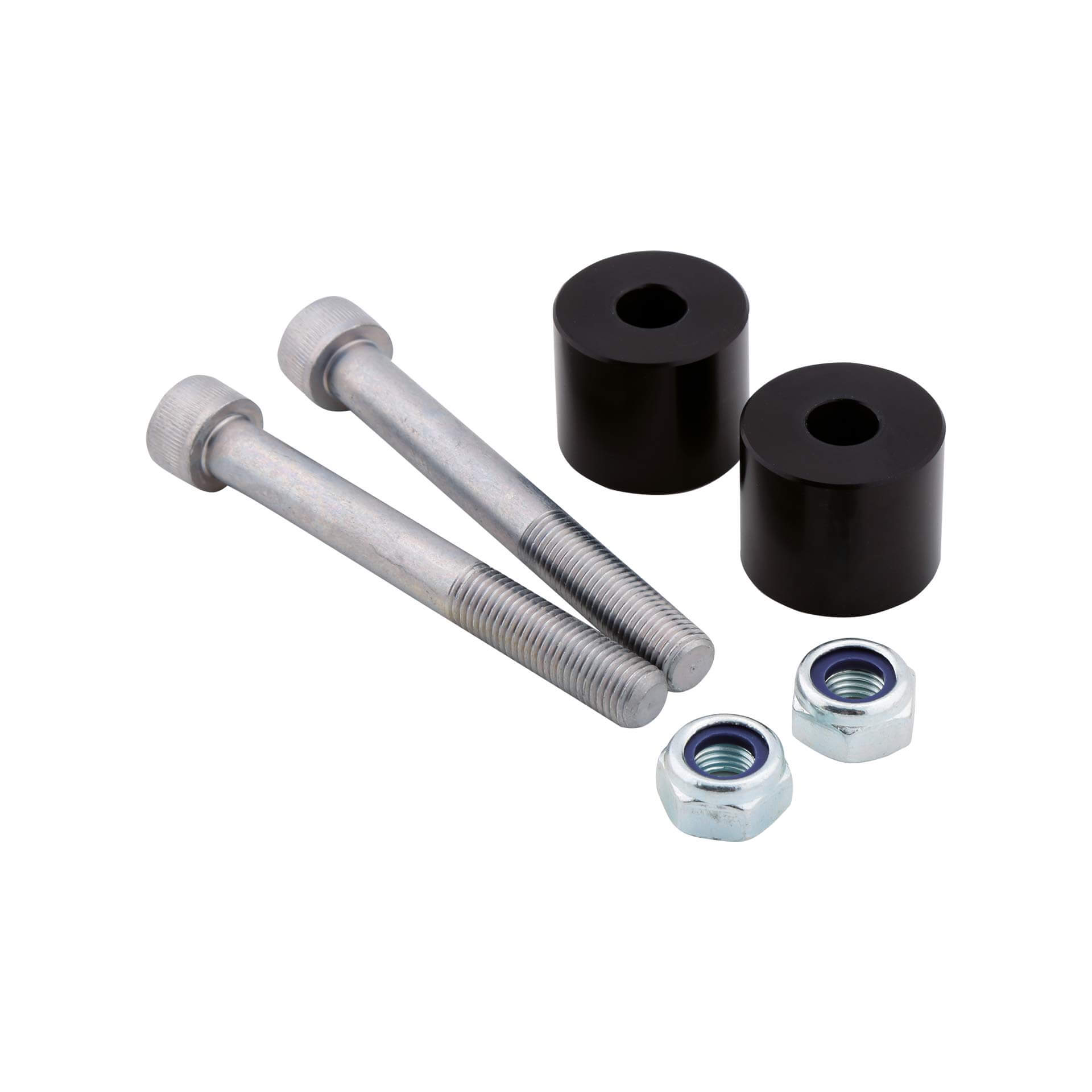 LSL clamp riser 25 mm, screw length 85 mm, black
