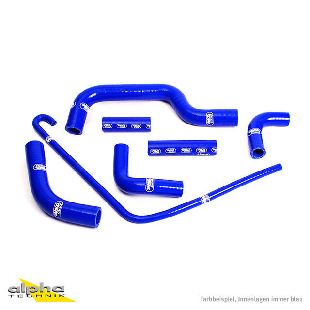 SAMCO SPORT Silicone Hose Kit, blue, for Ducati Monster S4 S4R Model Year 2001-2008