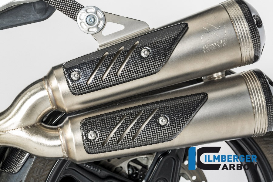 Ilmberger Carbon Exhaust Heat Shield (2-piece)