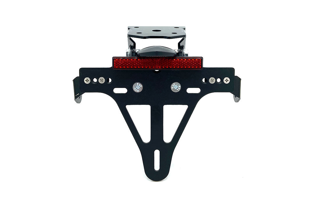 alpha Technik number plate holder for Kawasaki Z800; Type ZR800F, ZR800C, ZR800A, from model year 2013-