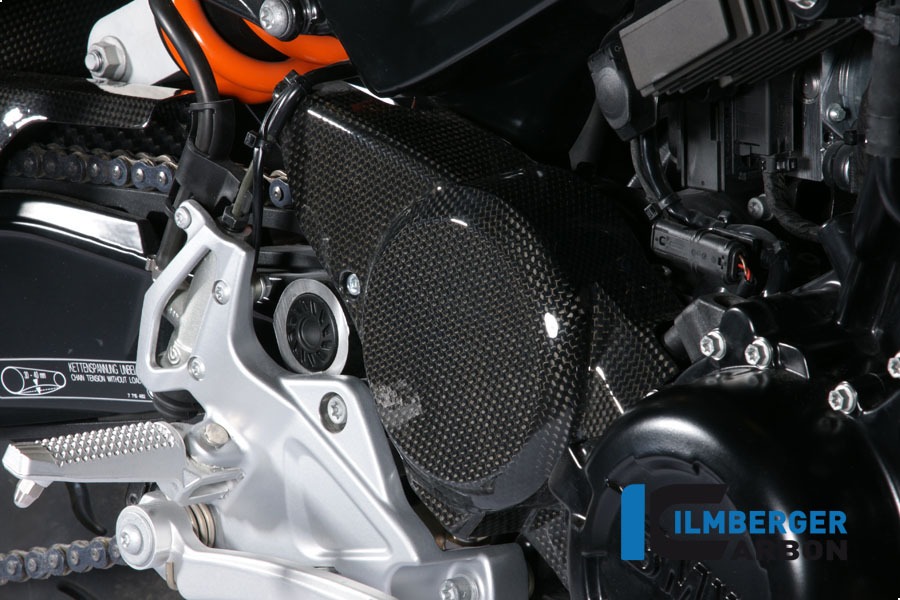 Ilmberger Carbon toothed belt, timing beltdrive wheel cover, Carbon