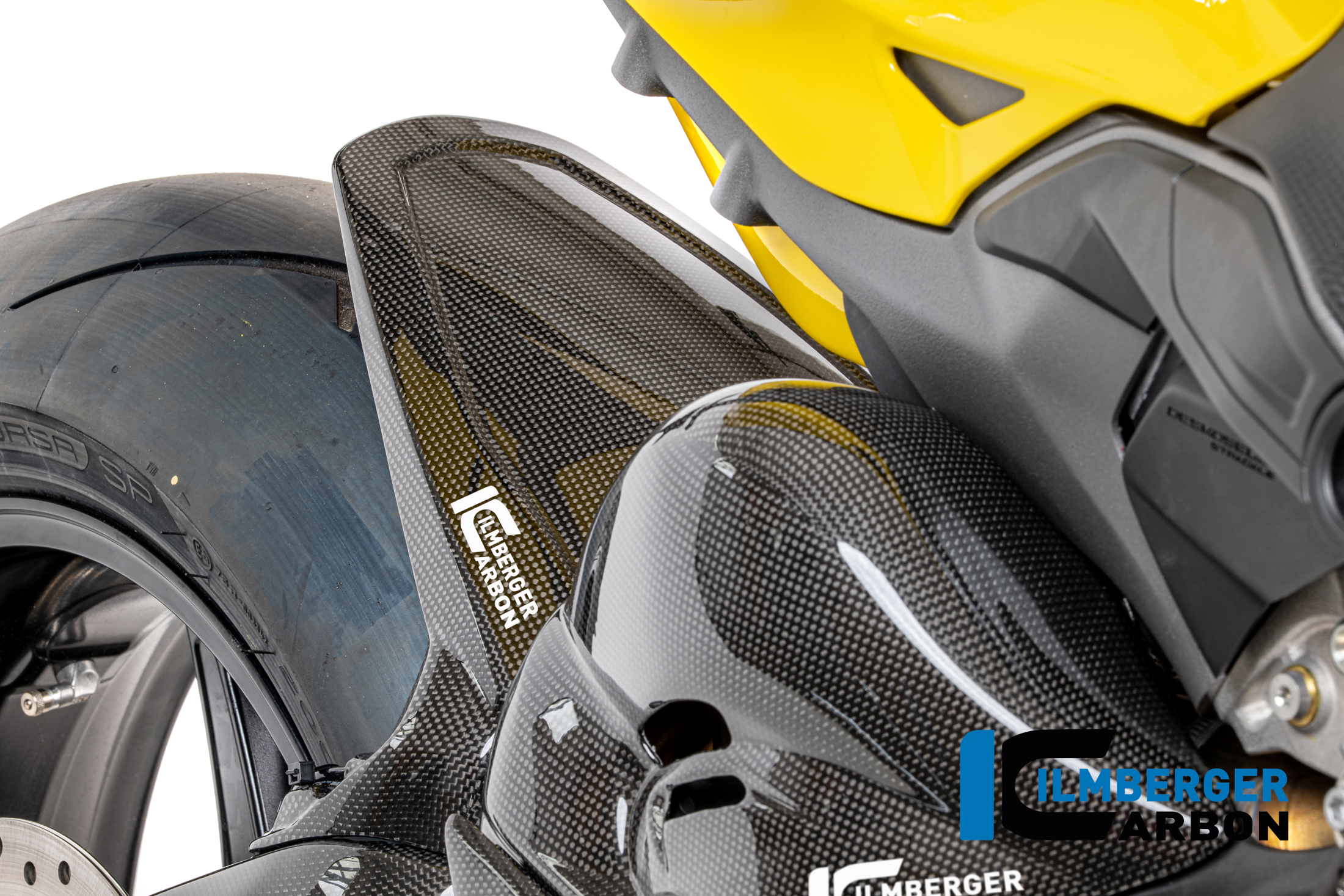 Ilmberger Carbon Front Fender rear, glossy, Ducati Panigale V4, S, R, 2025-