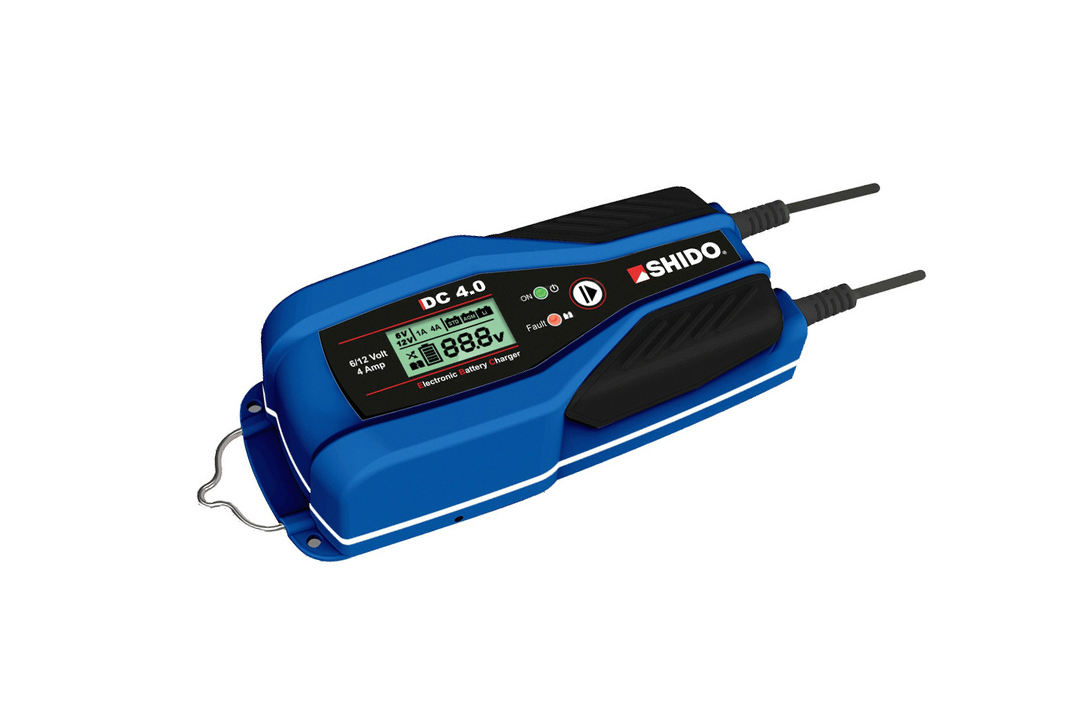 Battery battery charger Shido DC 4.0 6V or 12V for all battery types