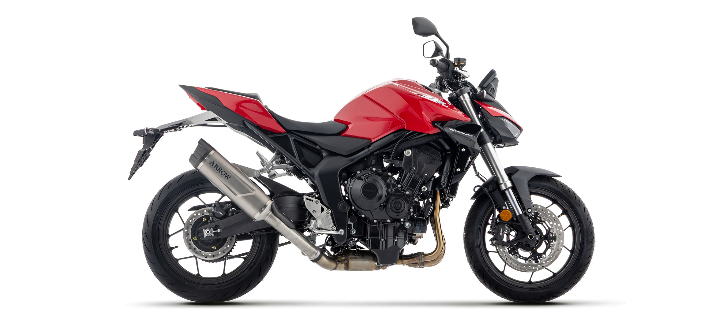 ARROW INDY RACE EVO Titanium Exhaust for Honda CB1000 Hornet Model Year 2025-