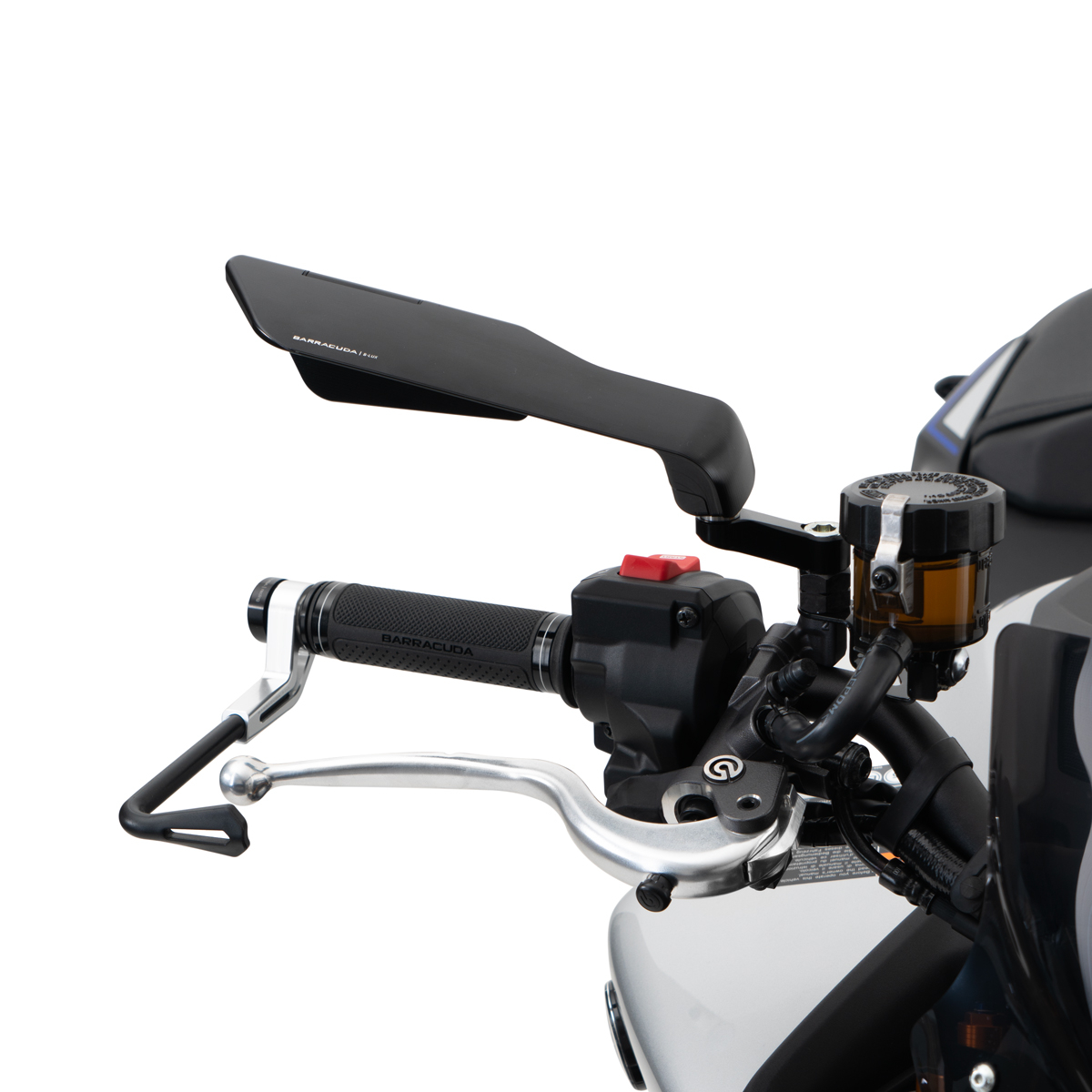Barracuda SKIN AIR RACING Mirrors for Naked Bikes