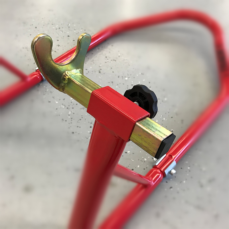 TRACK Paddock Stand, rear with Y-mountings