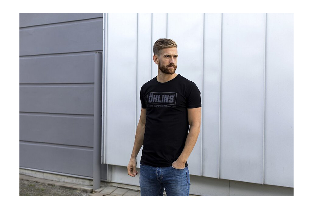 Öhlins Original T-Shirt schwarz Größe S