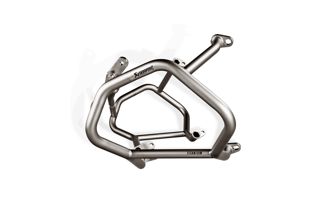 Akrapovic Lower Crash Bar Set (Titanium)