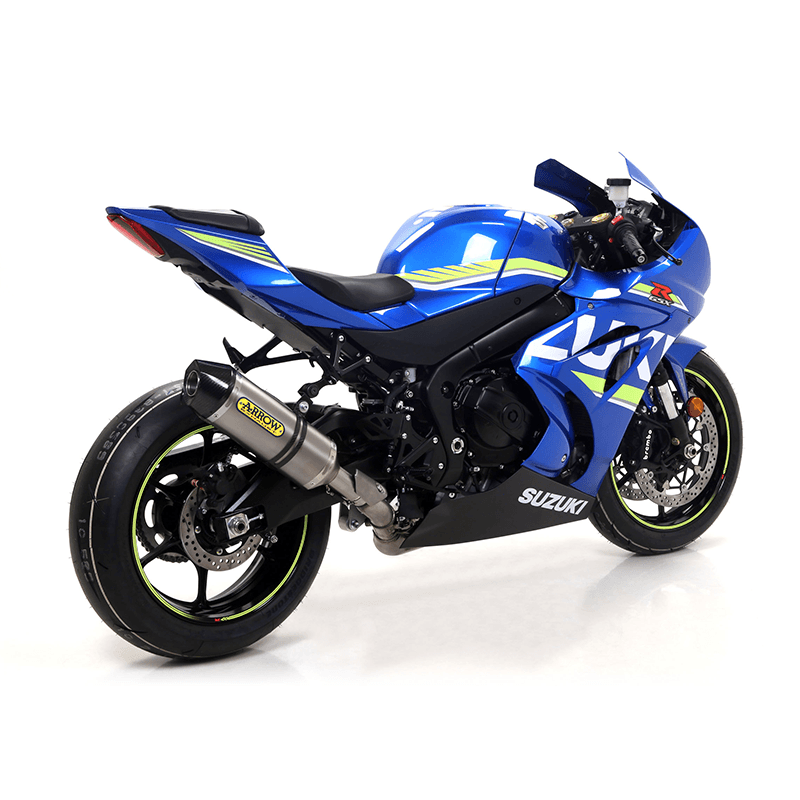 ARROW Full Exhaust System RACE TECH COMPETITION EVO FULL SYSTEM for Suzuki GSX-R1000 2017-, Titanium & Stainless Steel