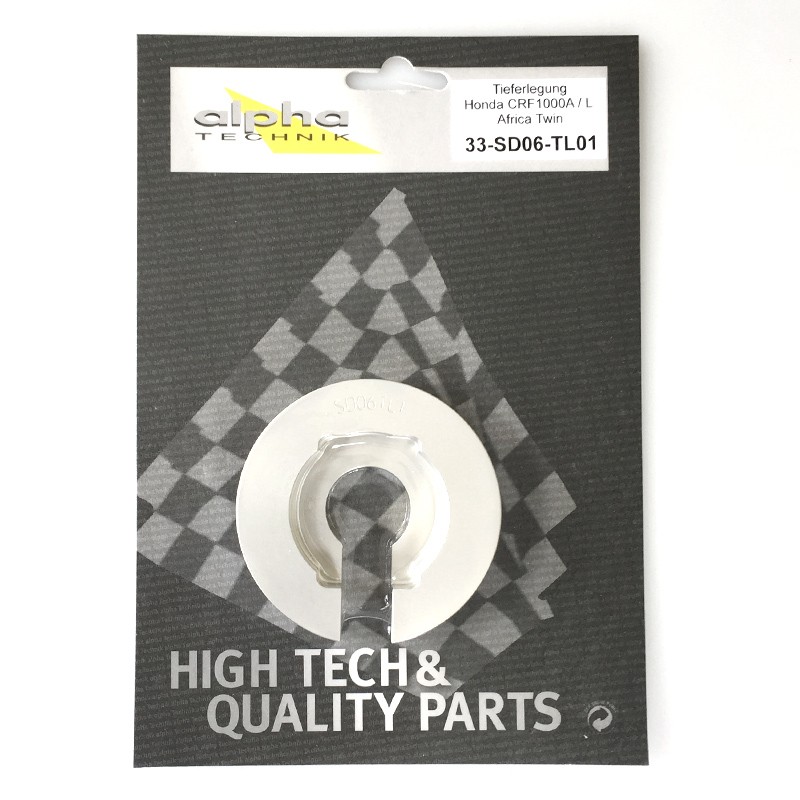 alpha Technik Lowering Kit 25mm for Honda CRF1000L Africa Twin, Type SD06, SD08, Model Year 2017-