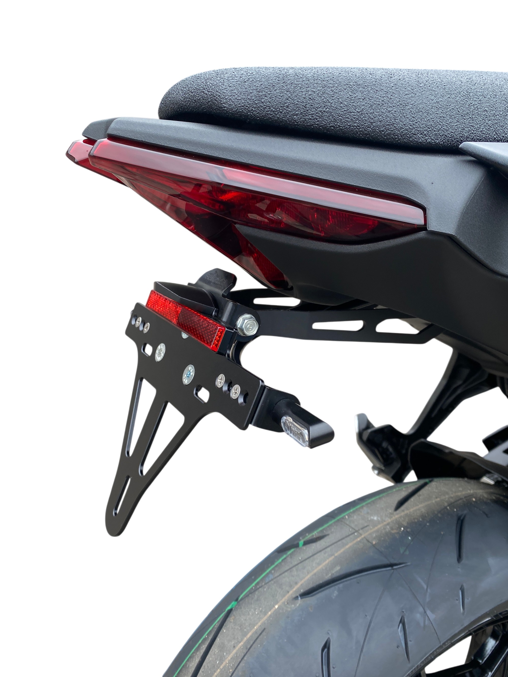 alpha Technik Number Plate Holder for Kawasaki Z650S from model year 2026-