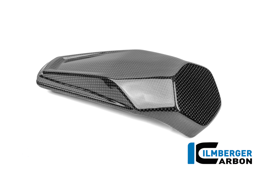 Ilmberger Carbon Pillion Seat Cover, Glossy, Ducati Panigale V4, S, R, 2025-