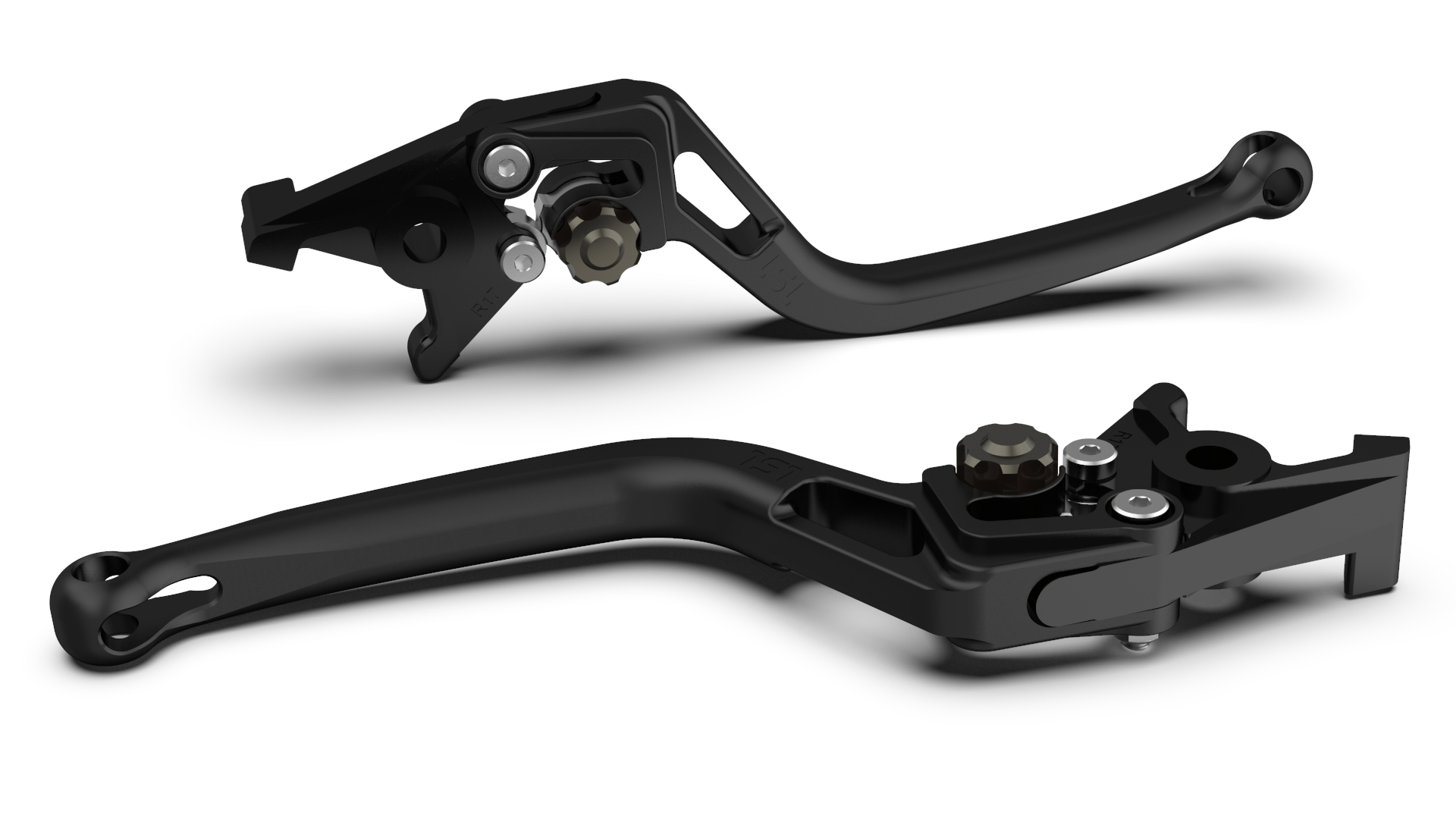 LSL BOW R82 Brake Lever, black bead-blasted/anthracite