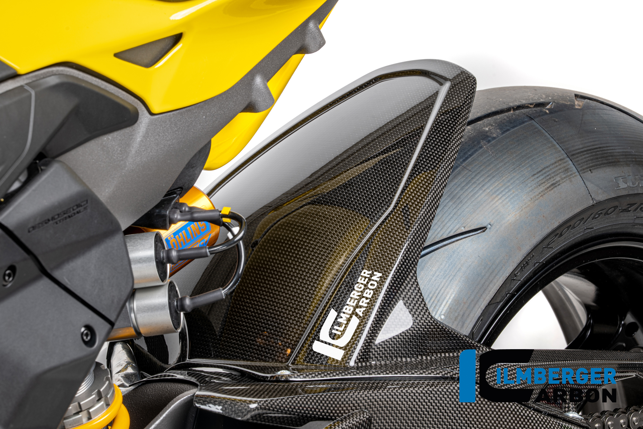 Ilmberger Carbon Front Fender rear, glossy, Ducati Panigale V4, S, R, 2025-