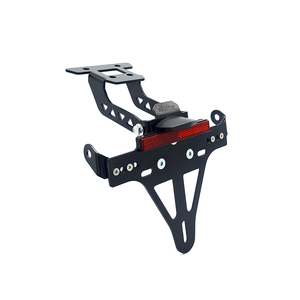 alpha Technik Licence Plate Holder for Kawasaki Ninja 400 / Z400, Model Year 2018-