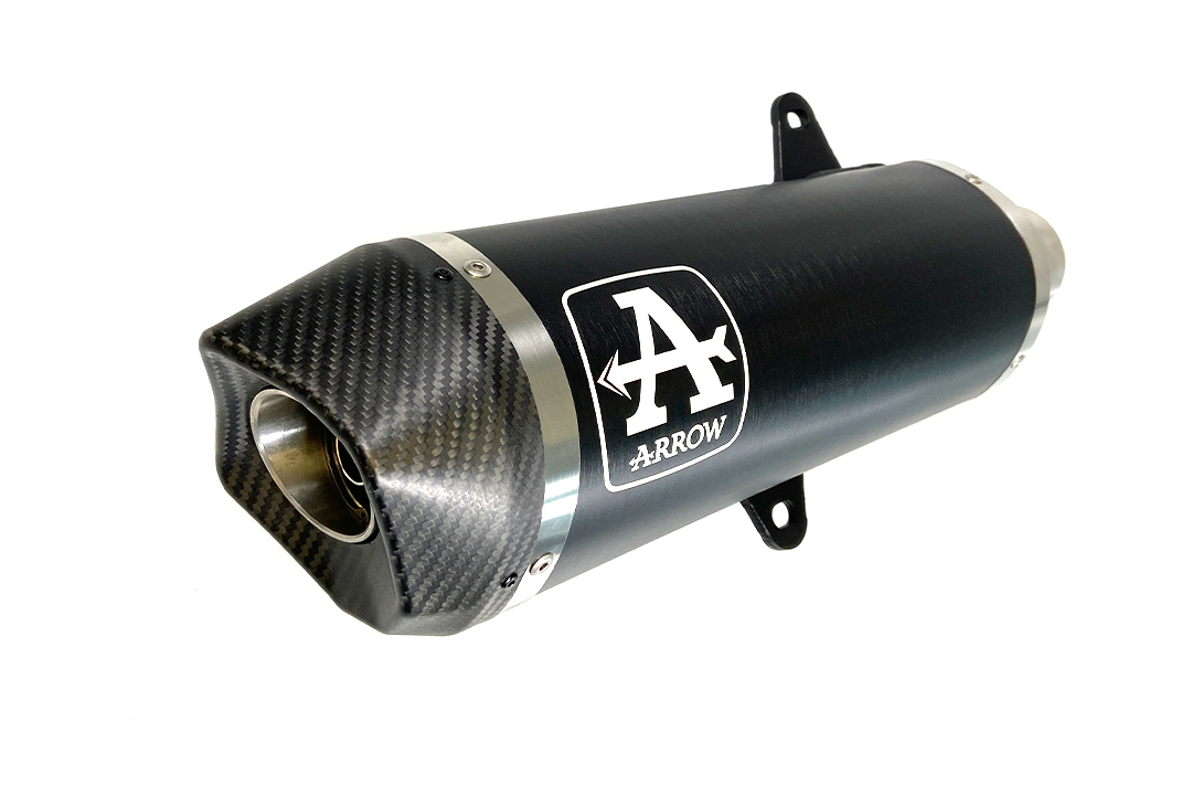 ARROW URBAN Exhaust with Carbon End Cap for Honda Forza 350 / SH350 Model Year 2021-