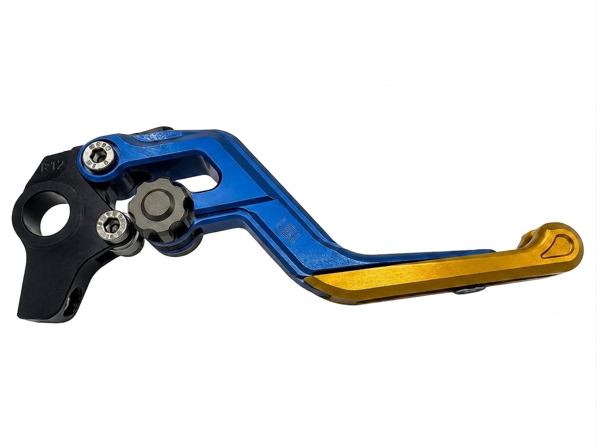 LSL ERGONIA Brake Lever R17 Blue/Anthracite/Gold