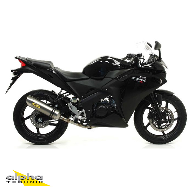ARROW Exhaust THUNDER for Honda CBR125R 2011-2016, Aluminium