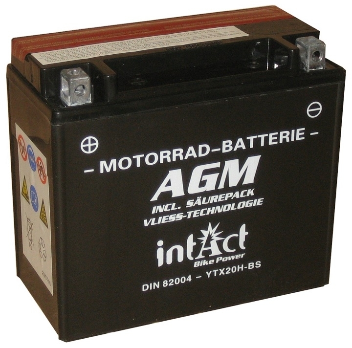 Intact AGM Battery YTX20H-BS