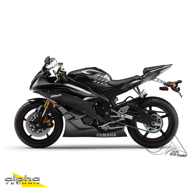 Stompgrip clear, Volcano, for Yamaha, YZF-R6, 2006-2007