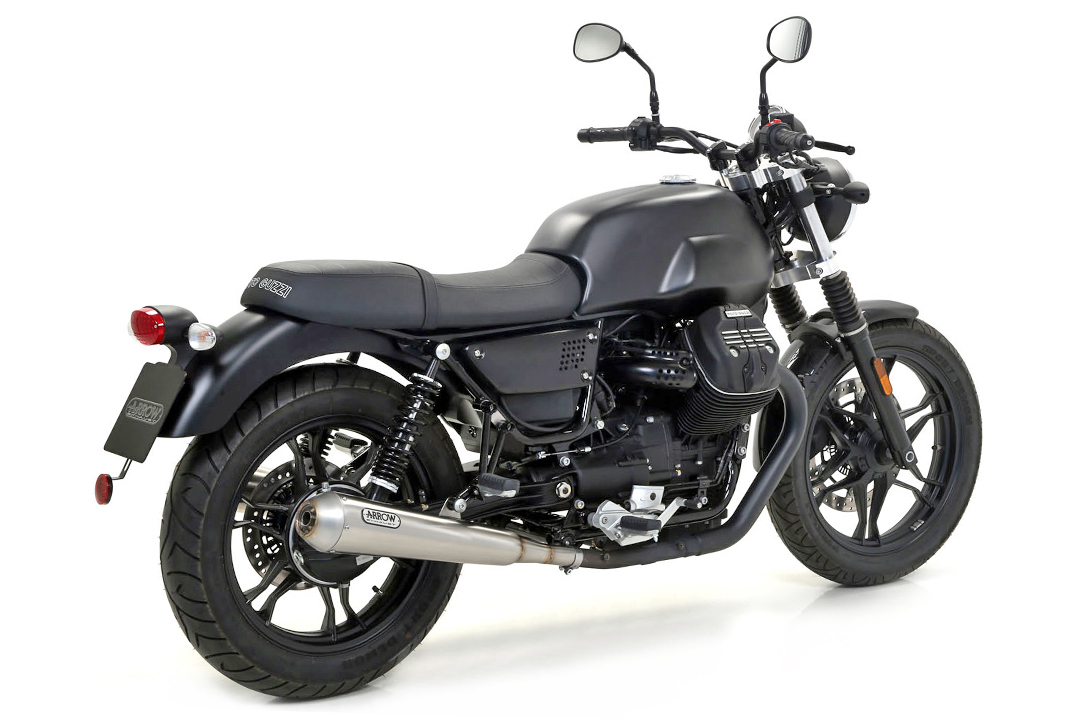 ARROW PRO-RACE exhaust for Moto Guzzi V7 III 2017-2020, stainless steel