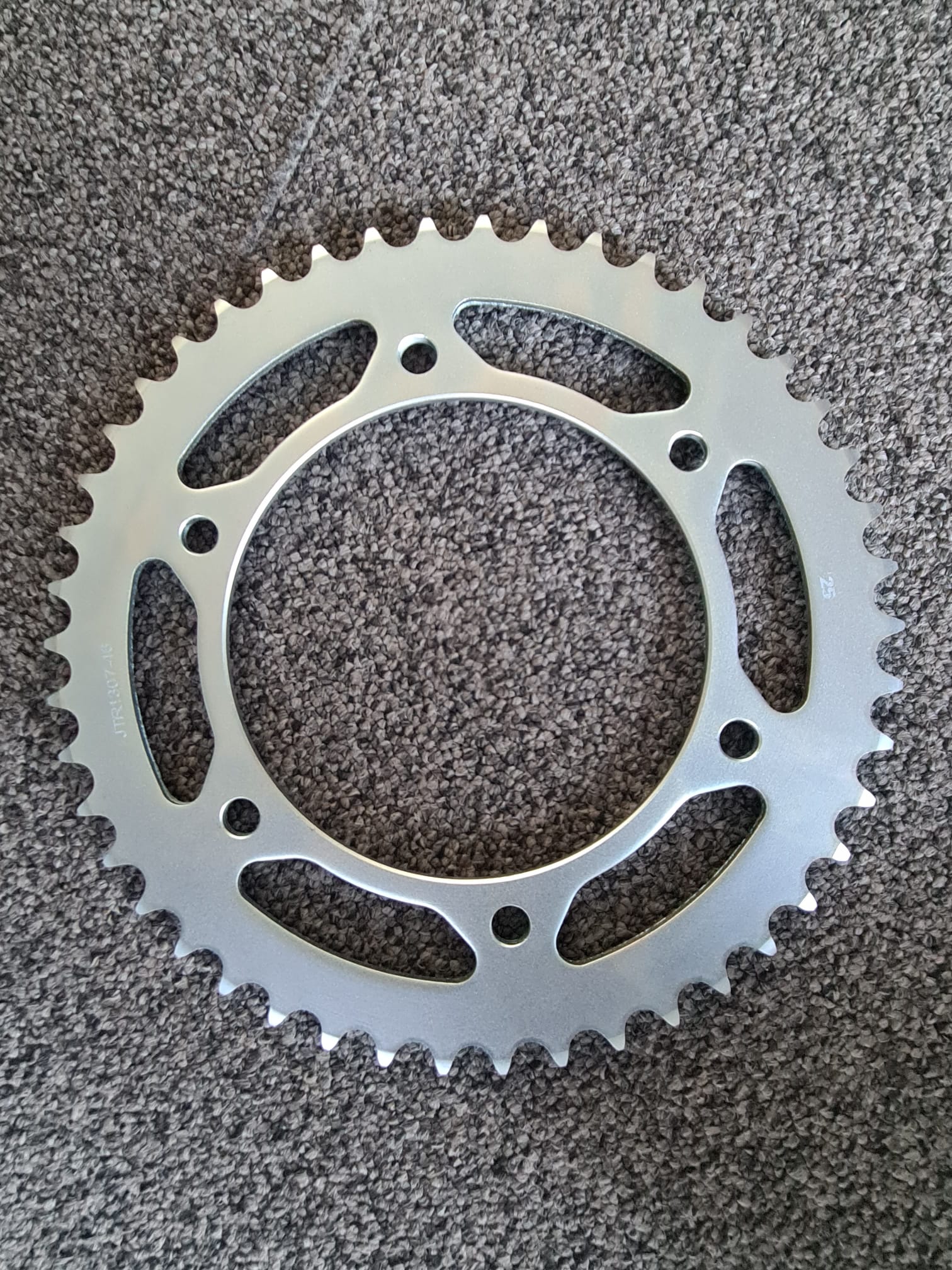 rear sprocket Steel, 46 teeth, pitch 525