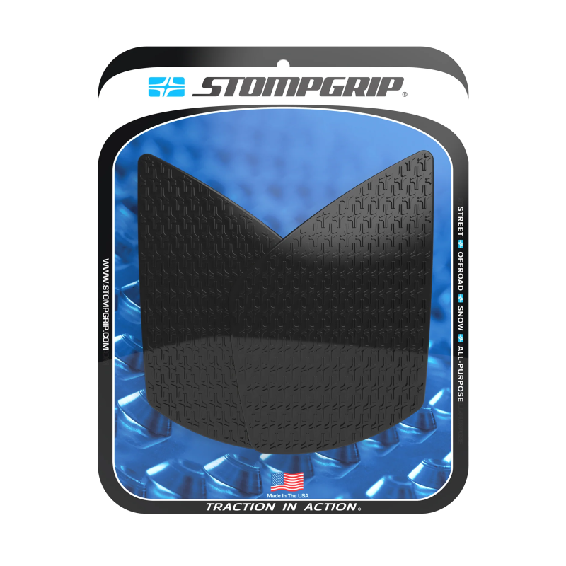 Stompgrip Tank Pad schwarz, Icon, Streetbike Tank Kit für KTM, 390 RC, 2022-2026, Triumph Street Triple 765 R, RS, Moto 2, 2023-2026