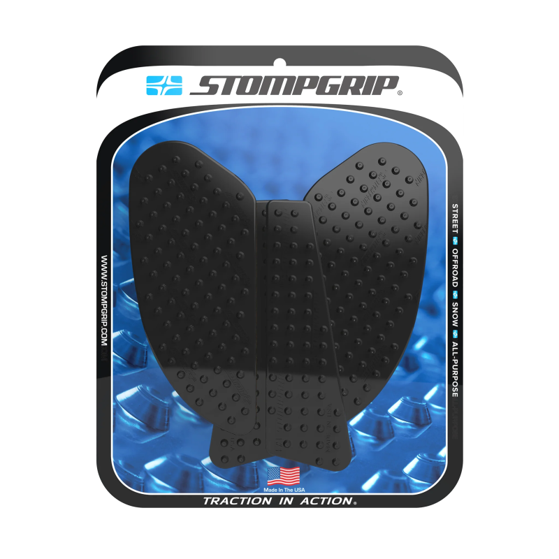 Stompgrip fuel tank Pad, black, Volcano, for Kawasaki, Z H2 2021-2025