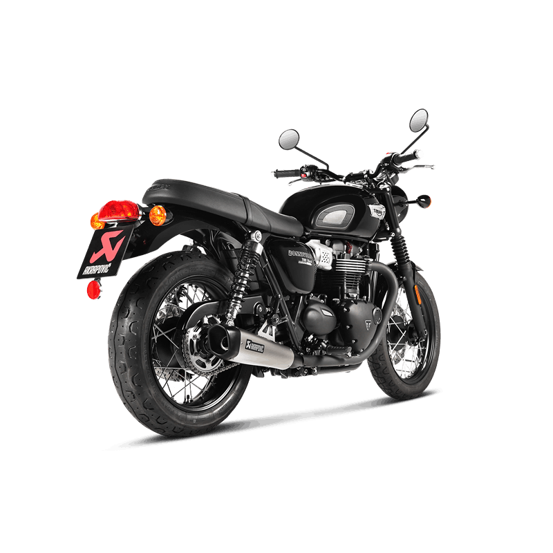 Akrapovic Slip-On Line (Titanium) Triumph Bonneville T100 2017-2020 / T120 2016-2020