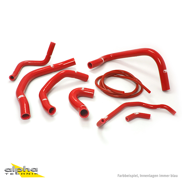 SAMCO SPORT Red Silicone Hose Kit for Honda CBR900RR Model Year 1998-1999